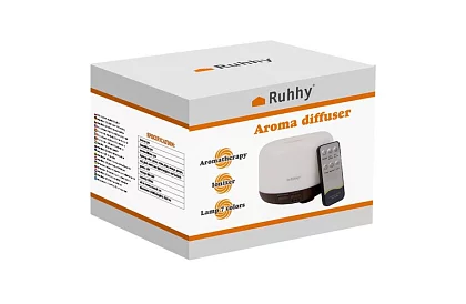 Aromă LED difuzor 4în1 cu umidificator și ionizator