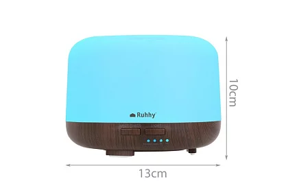 Aromă LED difuzor 4în1 cu umidificator și ionizator