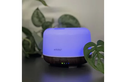 Aromă LED difuzor 4în1 cu umidificator și ionizator
