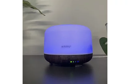 Aromă LED difuzor 4în1 cu umidificator și ionizator