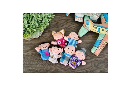 Păpuși de degete - set de 6 personaje