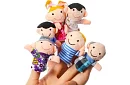 Păpuși de degete - set de 6 personaje