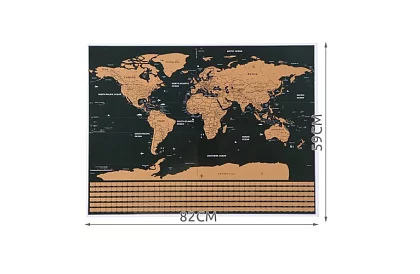 Harta zgâriată cu steaguri – Scratch Map the World