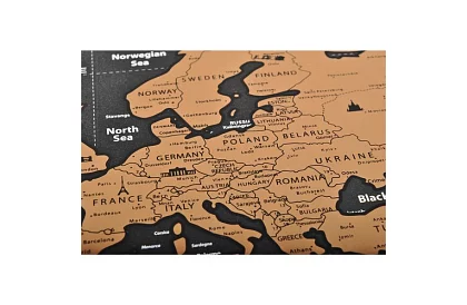 Harta zgâriată cu steaguri – Scratch Map the World