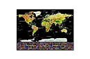 Harta zgâriată cu steaguri – Scratch Map the World