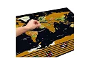 Harta zgâriată cu steaguri – Scratch Map the World