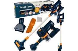 Aspirator vertical pentru copii cu baterie - albastru