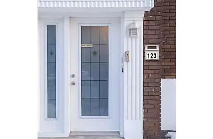 LED solar numărul casei