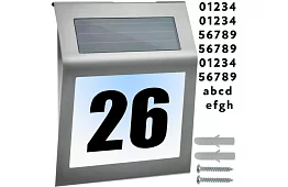 LED solar numărul casei