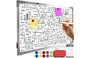 Tablă magnetică 40 x 60 cm + accesorii