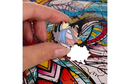 Puzzle din lemn lup - 170 piese - 38 x 27 cm