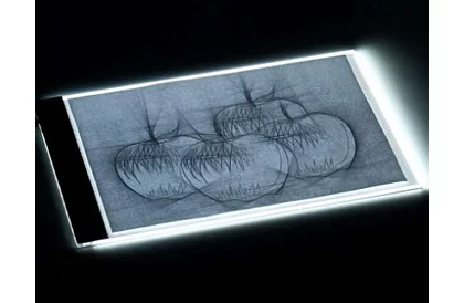 Placă LED iluminată pentru conturare A4