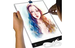 Placă LED iluminată pentru conturare A4