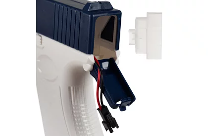 Pistolă automată cu apă + 2 încărcătoare