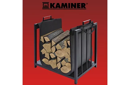 Suport pentru lemne pentru șemineu