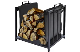 Suport pentru lemne pentru șemineu